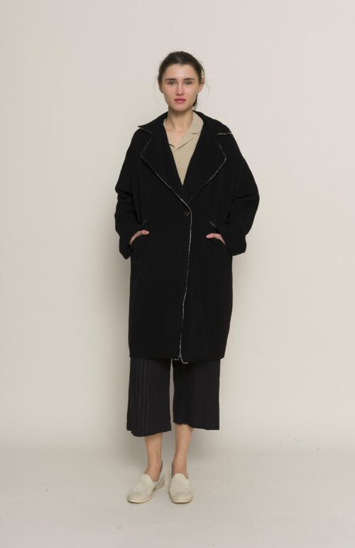 MARGUERITE COAT BLACK