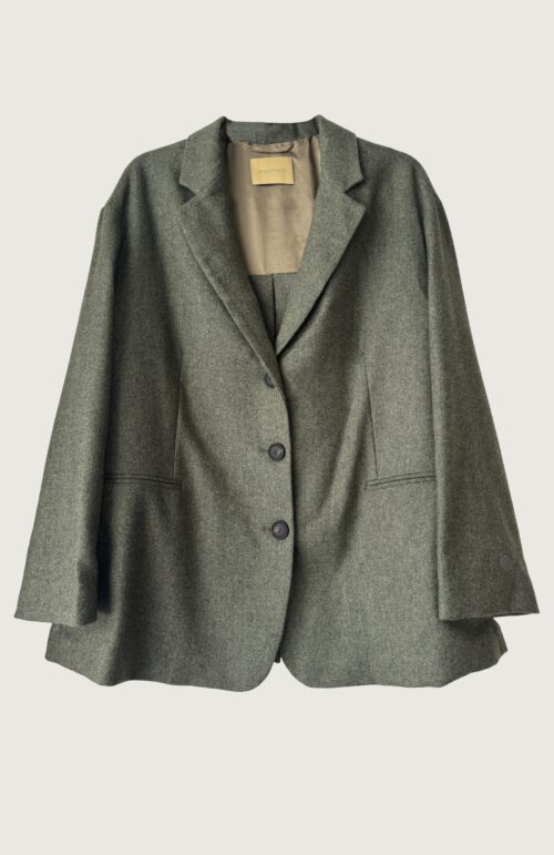 CANDY WOOL JACKET VERDE