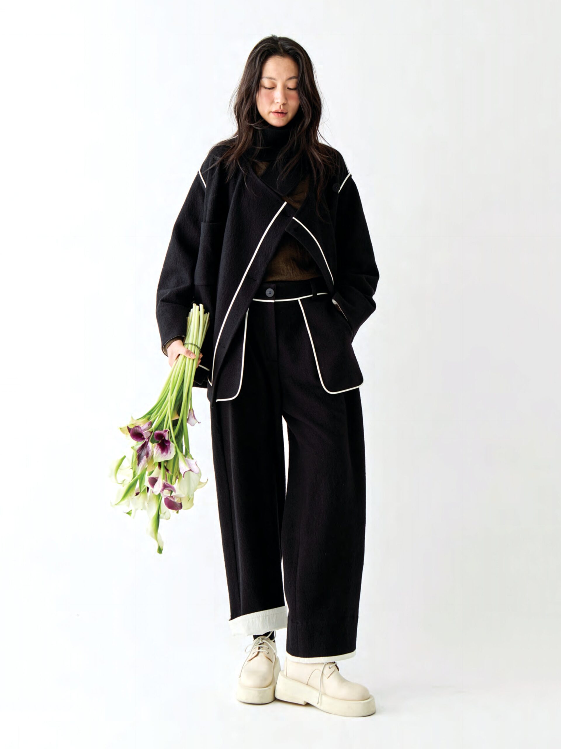 PANT PW030 BLACK