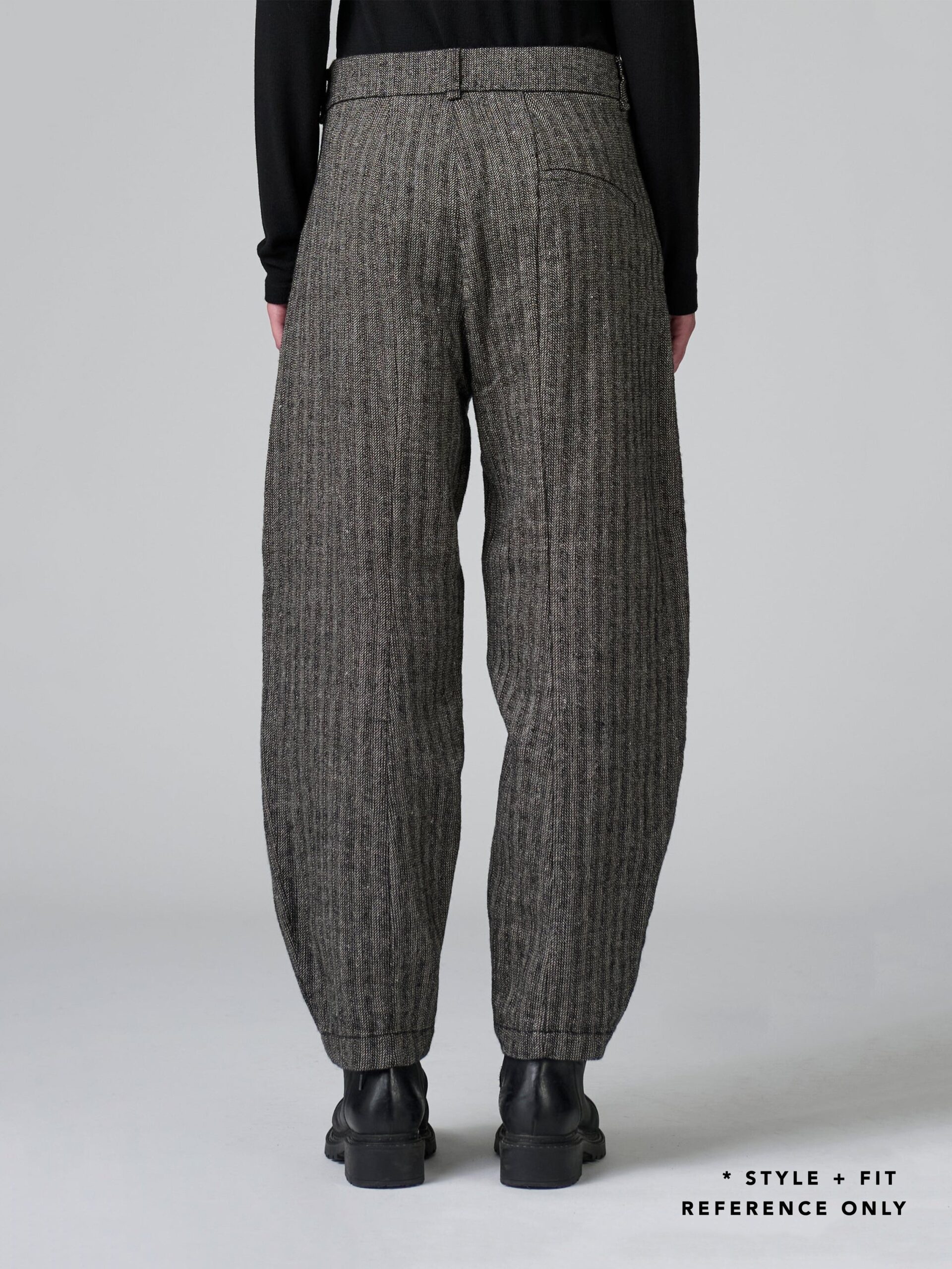TEXTURAL SIGNATURE PANT CHALK - Image 5