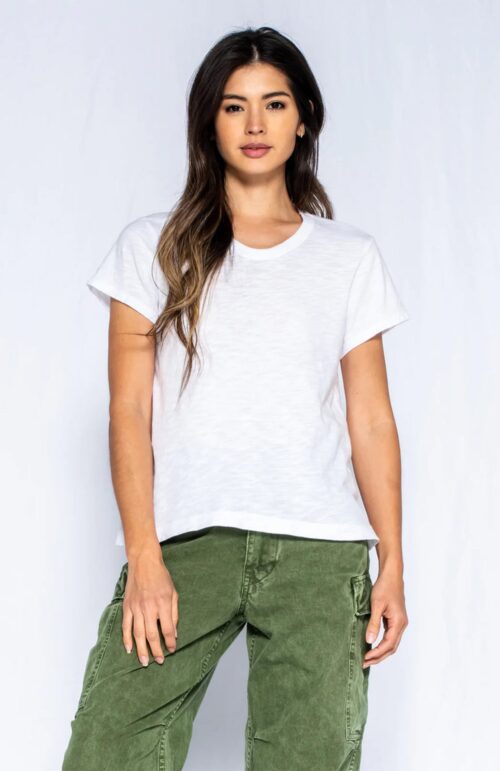 BASIC CREW S/S T SHIRT WHITE
